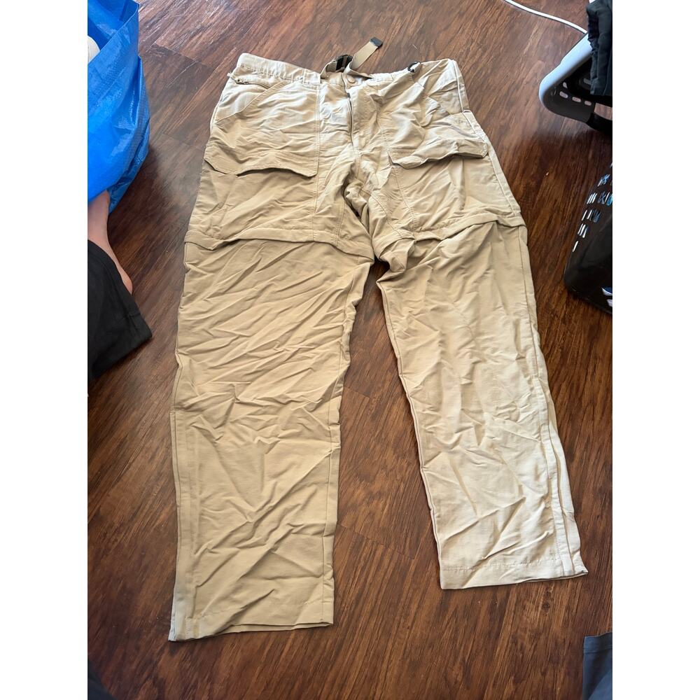 Cabelas Mens 2xl 34 length khaki pants